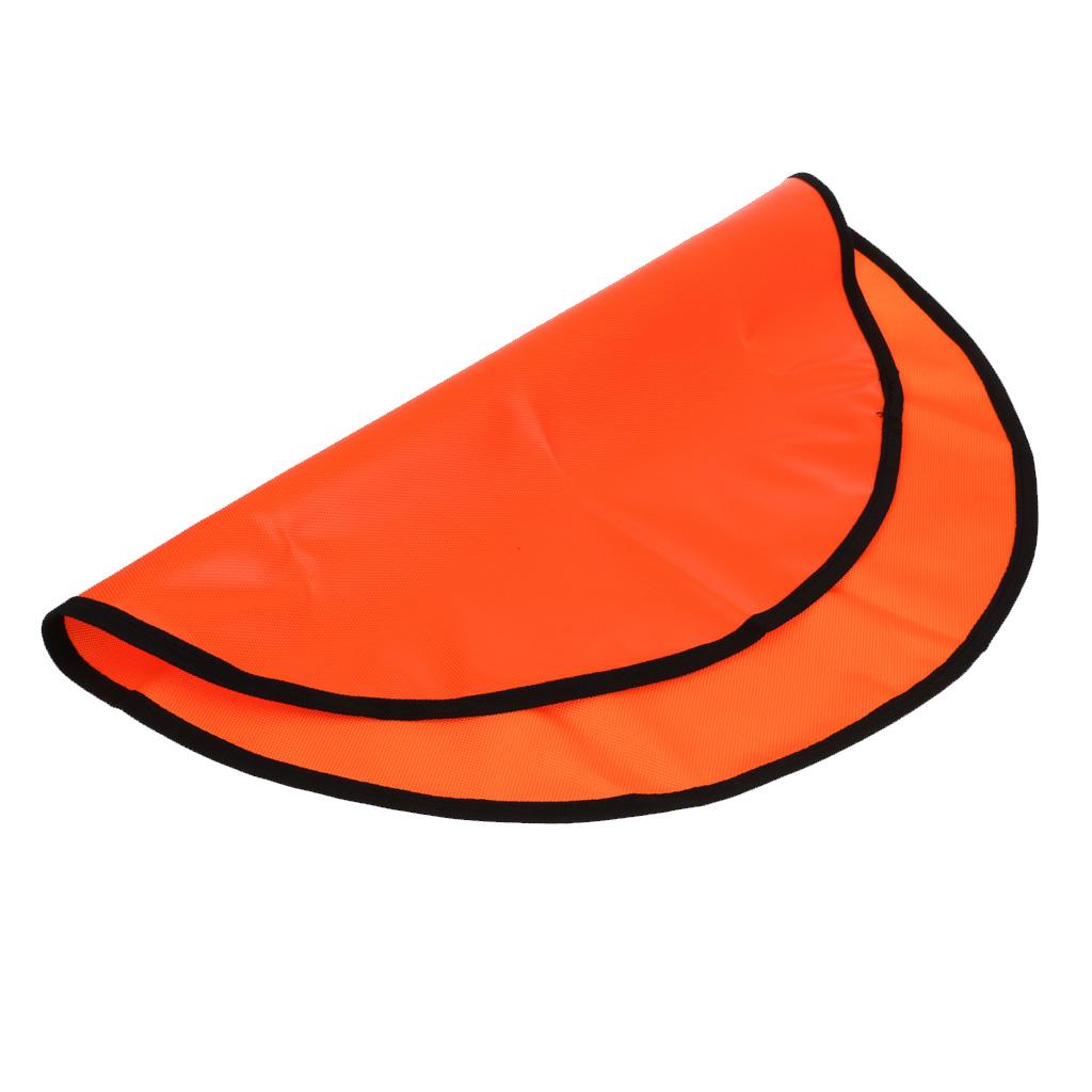 Waterproof Nylon Changing Mat for Beach / Rocks Mud Surfing Wetsuit Orange (60cm dia.)