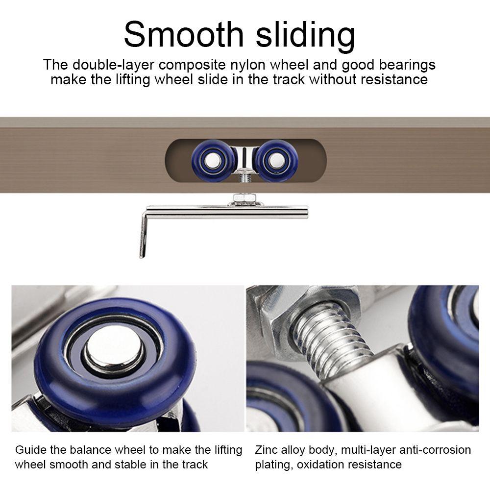 Accessories Wheel Runner Hanging Wheel Door Rollers Sliding Door Wheel Cabinet Nylon Pulley