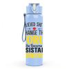 1PC Assistant Principal World Change Quote 750ml Color Plastic Sports Water Bottle Leakproof Flip Straw Lid Suitable for Sports Office Home Use