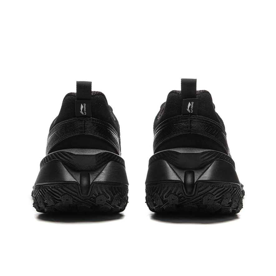 Li Ning Youxia Trendige Sport Atmungsaktiv Stoßdämpfung Low Top Freizeitschuhe Unisex Freizeitschuhe Schwarz AZGV175-9
