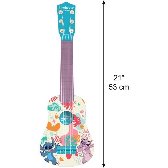 Lexibook - My First Stitch Guitar - 53cm - Learning Guide Included