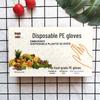 ZISIZ Food Grade Disposable Plastic Gloves