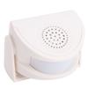 Wireless Infrared Doorbell Wireless Motion Sensor Doorbell Alarm with 32 Ringtones Red Flashing Light 4 Volume Levels