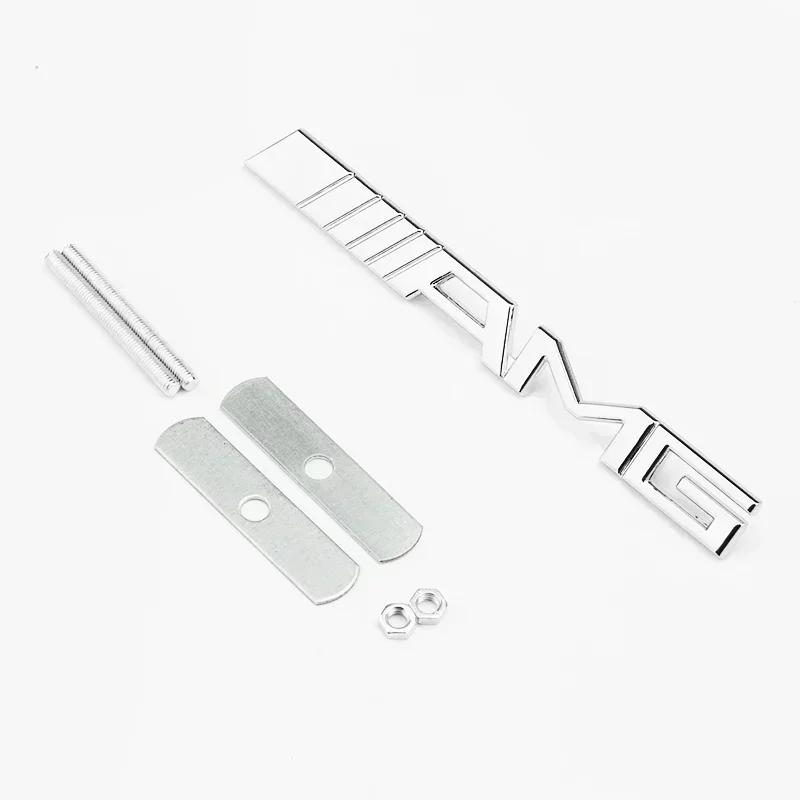1 buc Embleme Grilă Față Autocolante Insignă Pentru Mercedes Benz Logo AMG W204 W205 W210 W211 W212 W213 W167 W176 W463 GLC C63 G63 E63