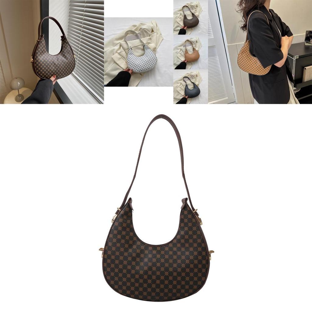 Trendy Multifunctional Shoulder Bag In Black Brown Beige For Stylish Daily Use