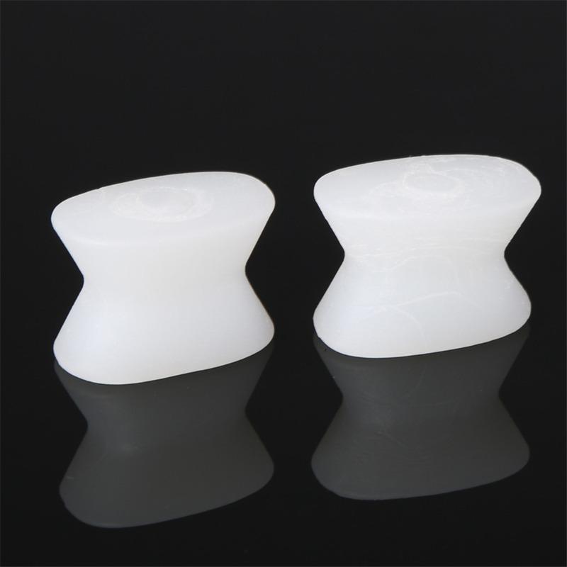 Silicone Foot Finger Toe Separator Adjuster Hallux Valgus Pedicure Corrector Feet Care Bunion Bone Thumb Valgus Protector
