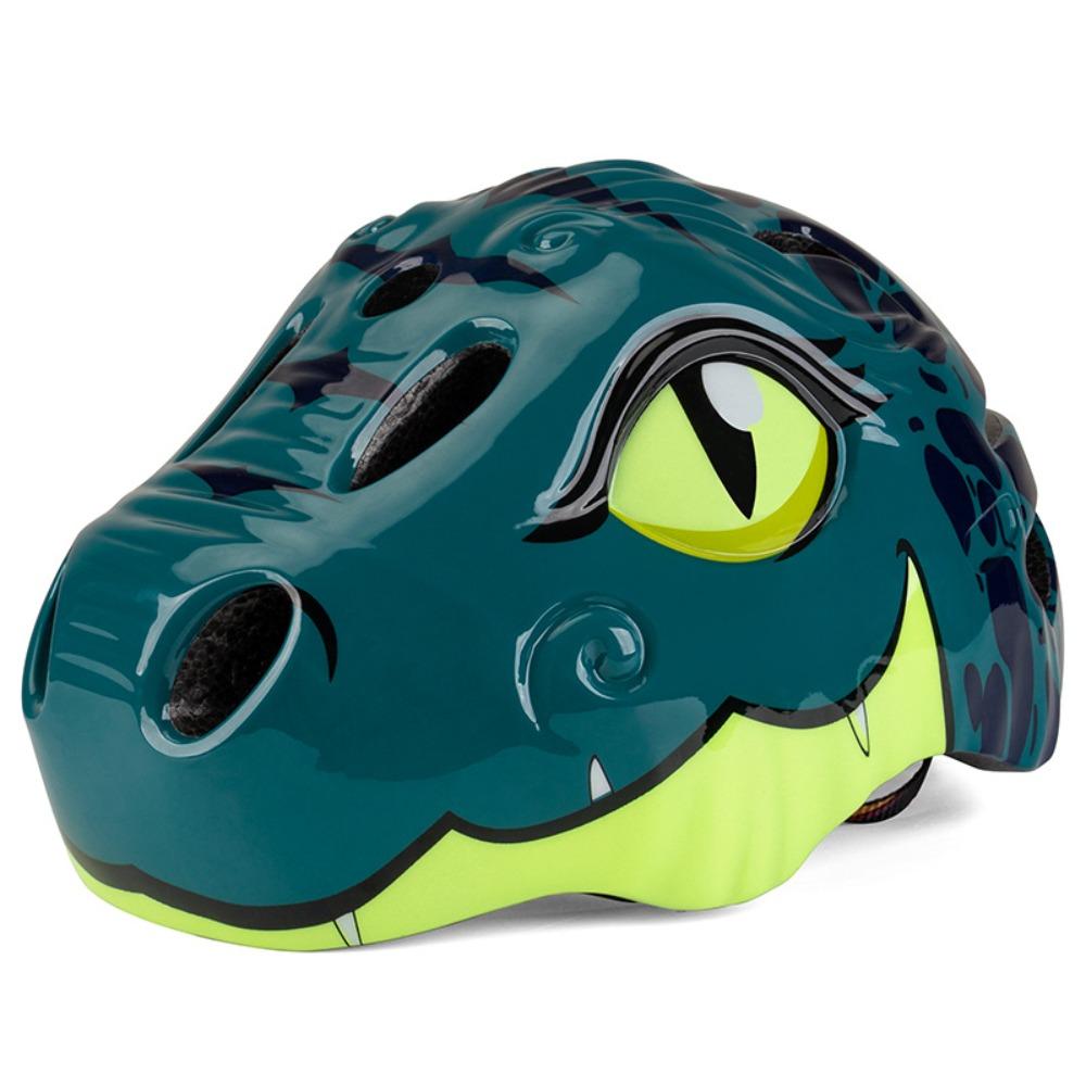 Cartoon Dinosaur Children's Helmet 3D Skating Helmets Half Helmet Dinosaur Helmets  Bicycle