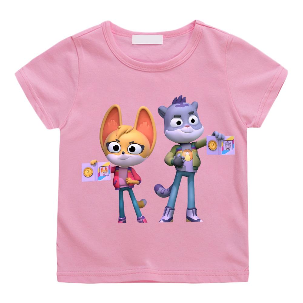 Kawaii The Creature Cases Stil Cartoon Print T-Shirts Hohe Qualität 100% Baumwolle T-Shirt Rundhals Cartoon Jungen/Mädchen T-Shirt