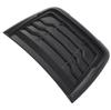 Black Car Exterior Hood Vent Scoop Cover Air Intake Grille Inlet Trim Universal