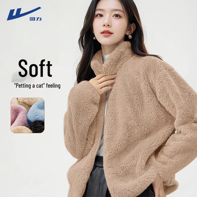 

Женская утолщенная флисовая куртка шерпа Huili M