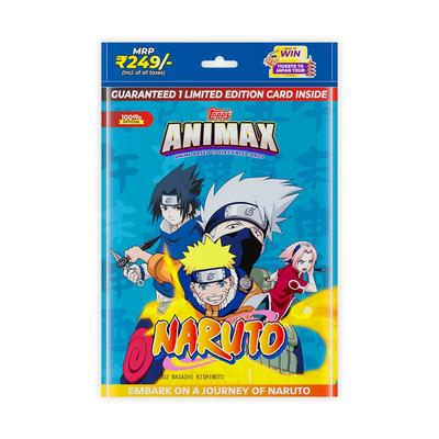 Topps Animax 2024 Officiële Naruto Verzamelkaartspel Smart Game Pack -