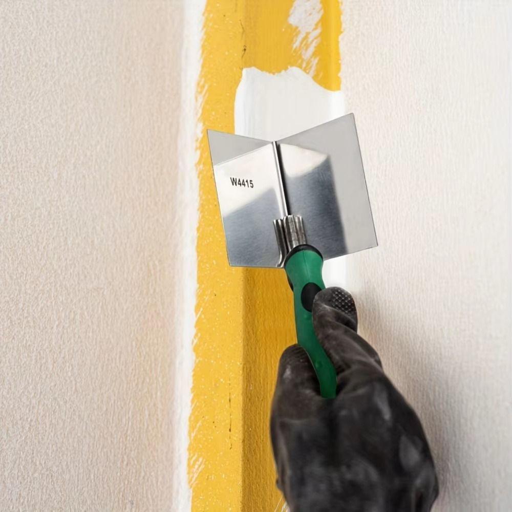 Flexes 90 Degree Corner Corner Trowel Stainless Steel Finishing Trowel  Wall Repair Tool