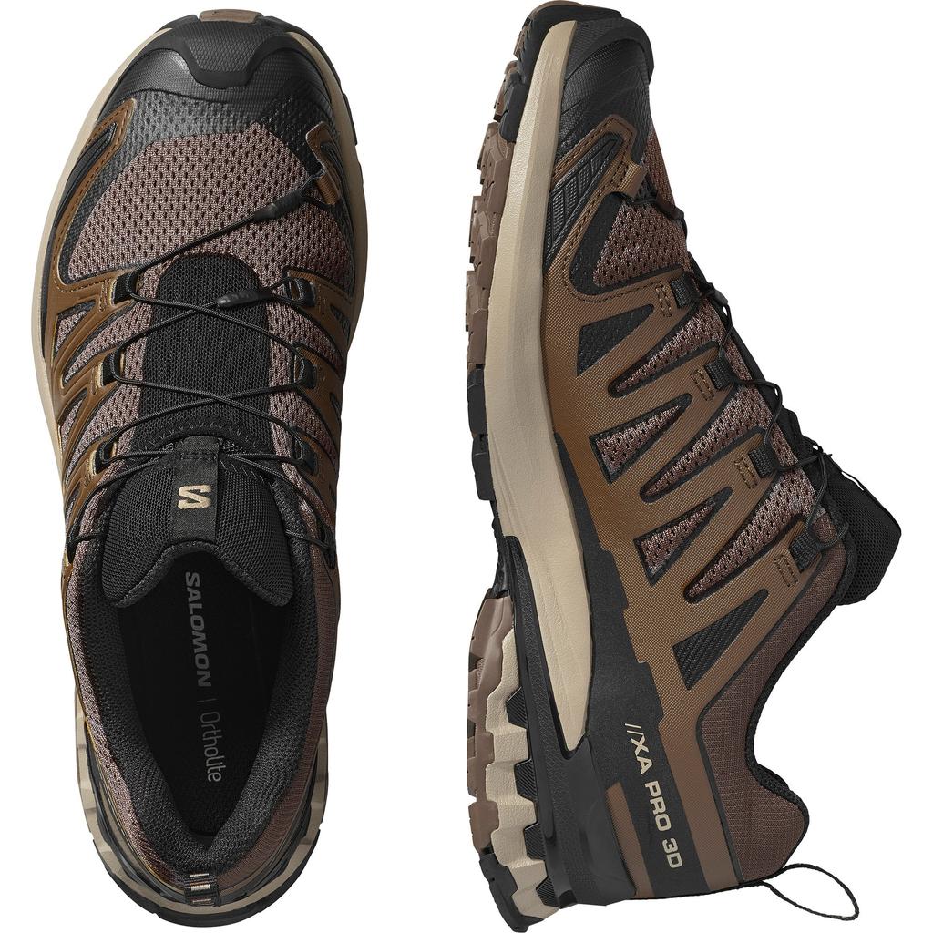 SALOMON XA Pro 3D V9 Fabric Cushioning Support Rebound Running Shoes Men's 478825