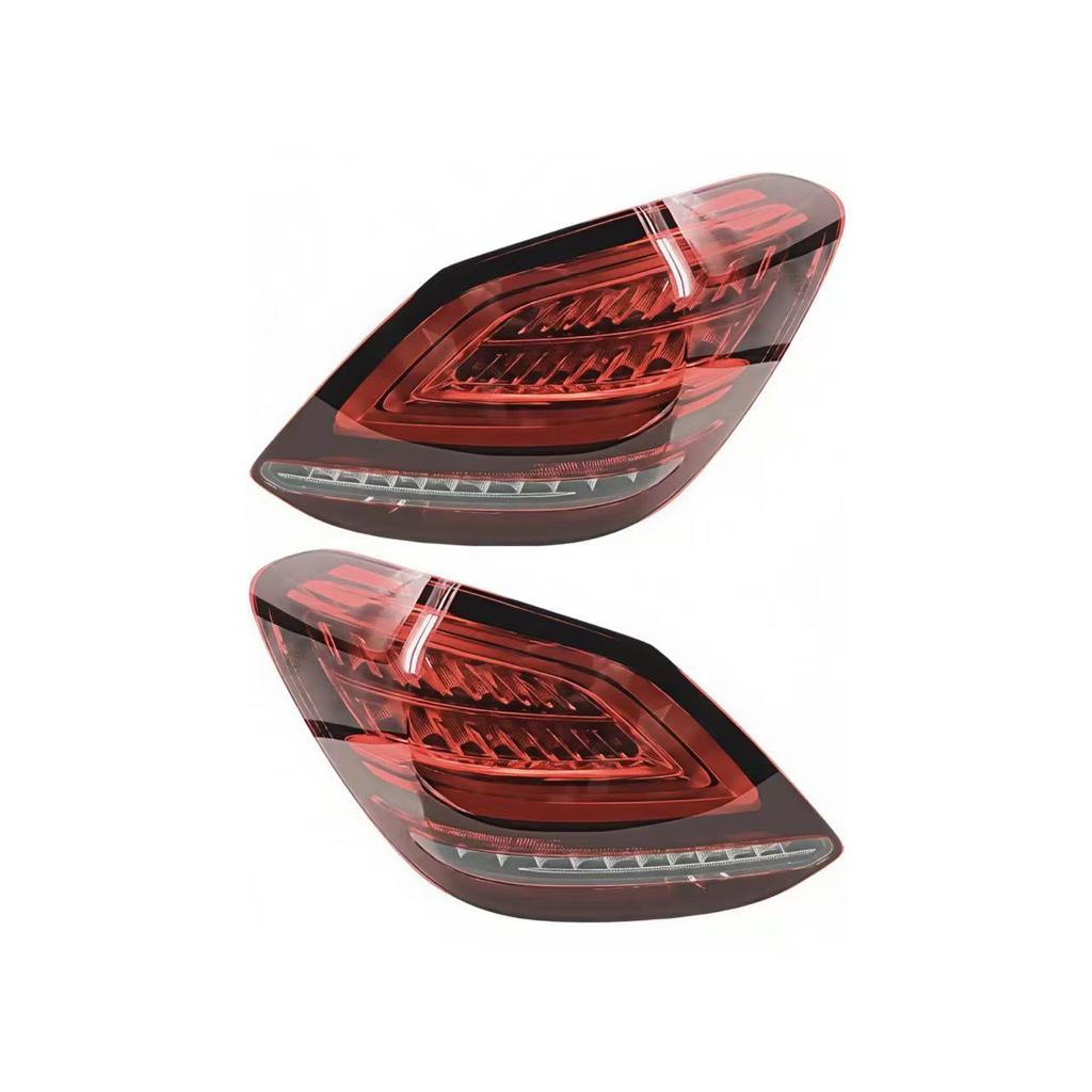 Compatible Rear Taillights for 17-21 Mercedes-Benz C W205 Models (2059067103, 2059067203)