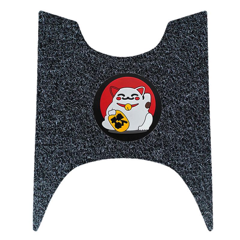 Durable Anti-slip Waterproof Foot Pedal Mat for Kymco KR50, Motorcycle Coil Mat & Decorative Accessory.