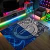 Brighton & Hove Albion Football Design Crystal Velvet Carpet Cozy Non?Slip Printed Rug For Bedroom Living Room Entrance