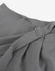 Meleugo Women'S Wrap Skirt Wide Trousers [Gray]