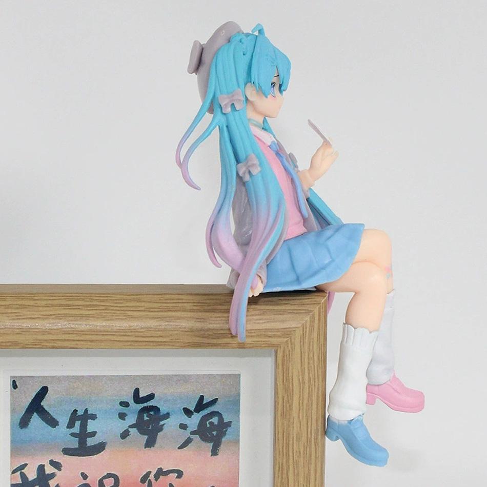 Anime Hatsune Miku Love suit jacket Kawaii Action Figure PVC Doll Model Toys ornament Desktop Decoration Christmas Gift