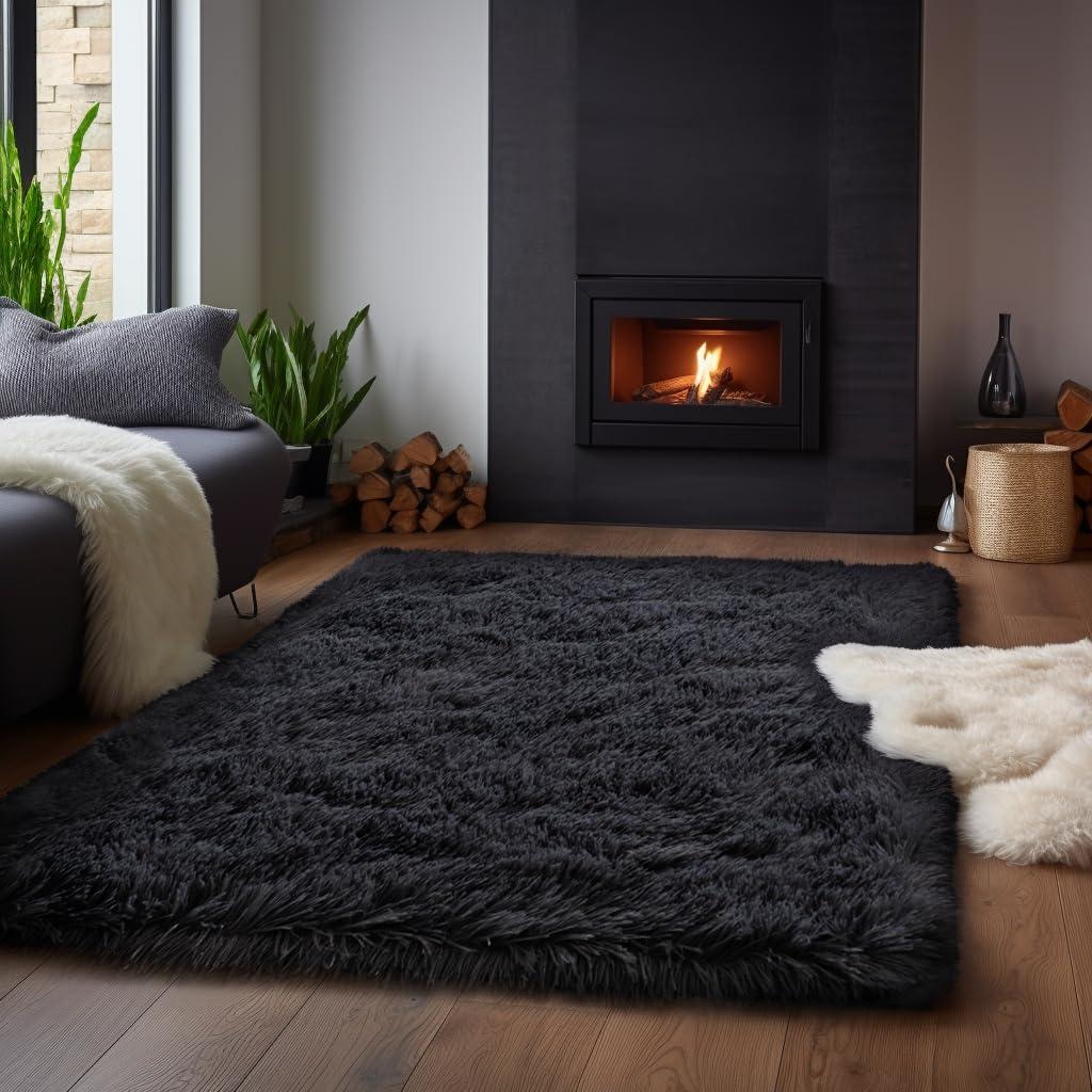 Living Room Carpet, Bedroom Soft Fluffy Plush Floor Mat, Kindergarten Children's Room, Dormitory, Home Decoration