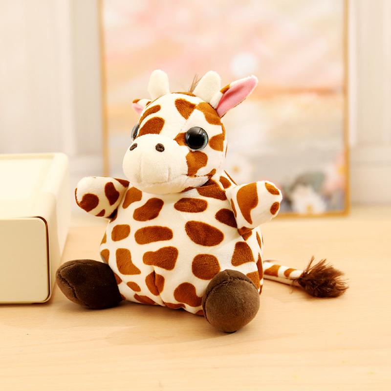 Sac de Sable Série Zoo Peluche Animaux en Peluche Pendentif Panda Raton Laveur Licorne Mouton Cheval Jouets pour Enfants Cadeau d'Anniversaire 18cm