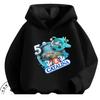 Daily Essential Hoodie Octonauts Trendy Cartoon Print Warm Outdoor Wear Children 3 To 14 Years Old All Season Outfits