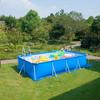 Swimming Pool Cover  Pool Ground Cloth Waterproof PE Foldable Inflatable for Above Ground Pool Family Pools Outdoor Paddling
