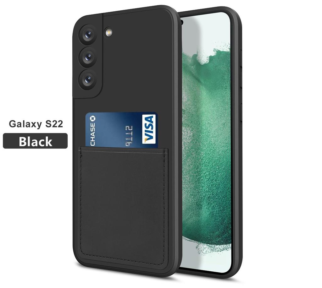S22 Liquid Silicone Card, Mobile Phone Case, Card Bag S22 Is Suitable for ULTRA Card Bag, Protective Cover Batch, Anti-drop and Ultra-thin.