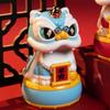 Solar Wobble Lion Figurine Solar Power Bobblehead Dancing Lion For Desk Car Dashboards Add Tradition & Good Fortunes