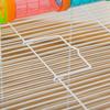 3-Tier Hamster Cage with Tubes, House, Water Tank and Wheel, 59x36x47 cm