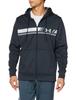 UA ARMOUR FLEECE BAR LOGO FULL ZIP