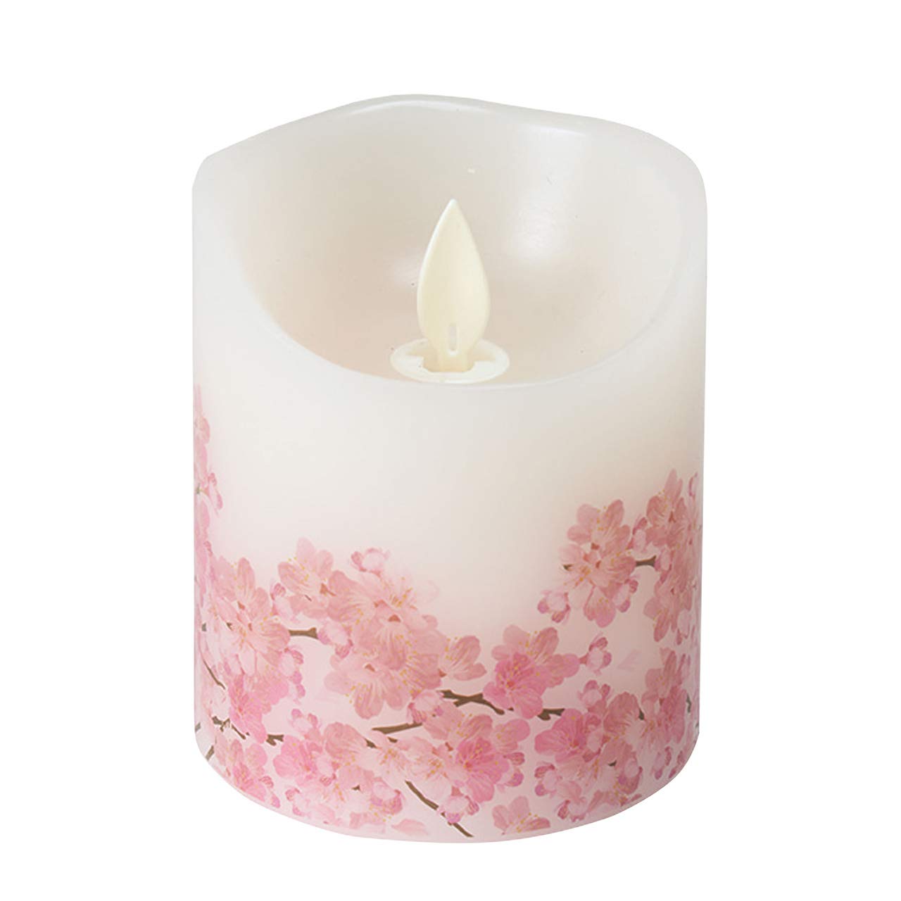 

Japanese candle LED candle light and cherry blossoms x x cm 7.5 7.5 8.5