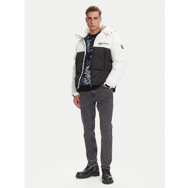 Winter Jacket Karl Lagerfeld Jeans A3M15034, Black, Standard Fit