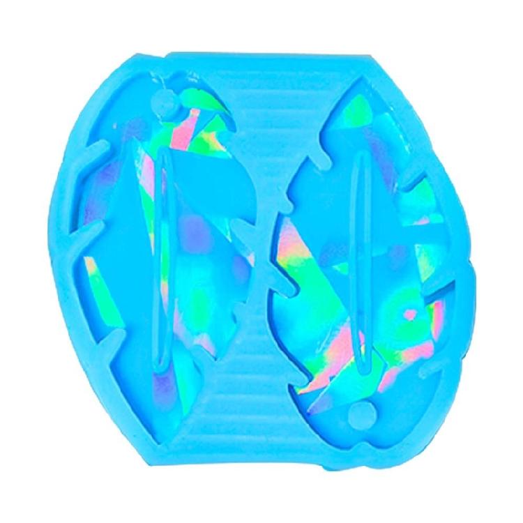 Earring Pendant Silicone Mold Holographic Epoxy Resin Mould Jewelry Making Tools DIY Earring Handmade Crafts Supplies