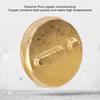 28Pcs Different Sizes Pyrography Head Kit Gold Brass Pyrography Tip  For Wood Burning