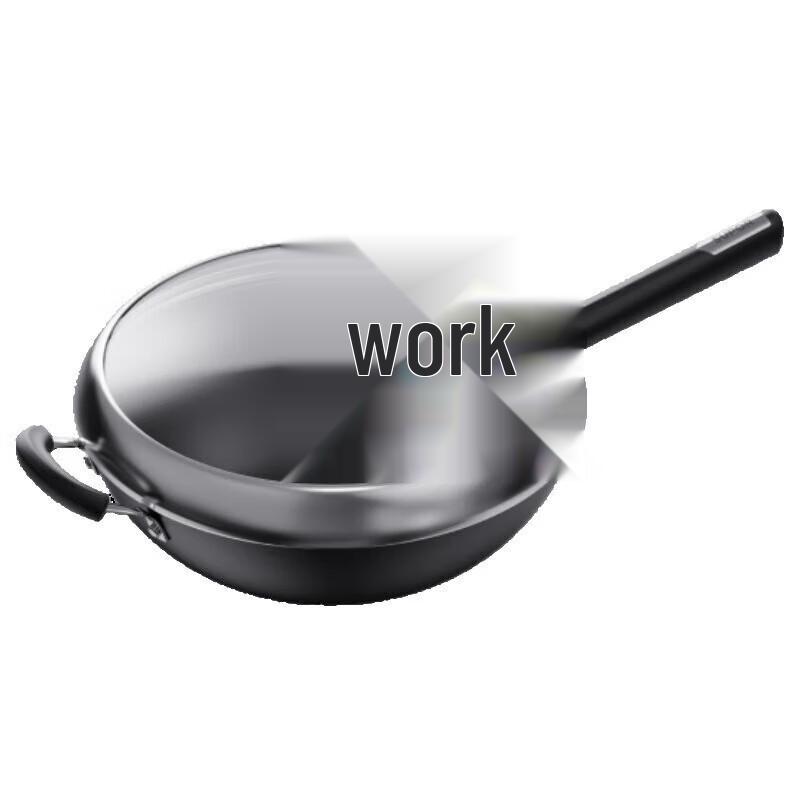 Supor 32cm True Non-Rust Cast Iron Wok