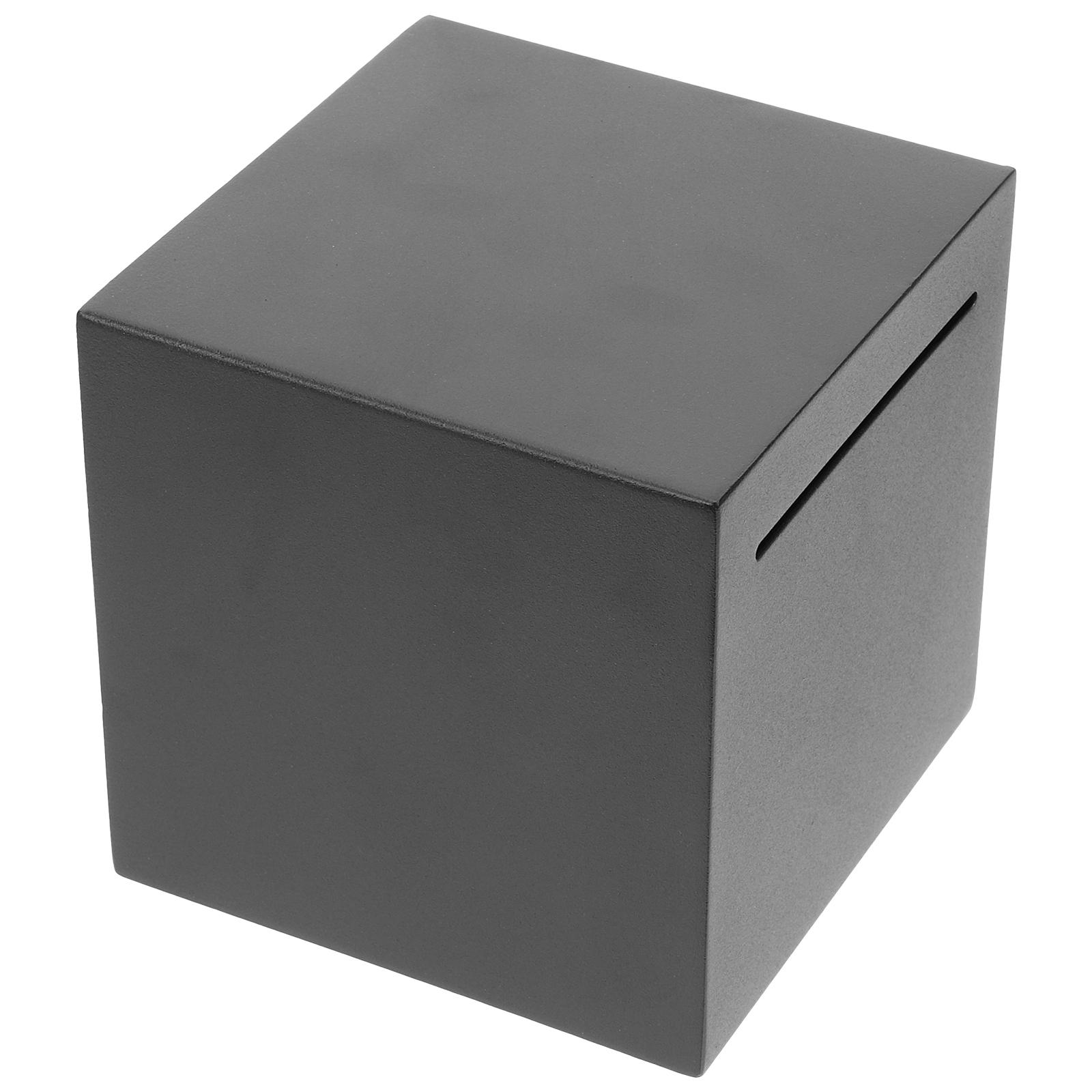 

Копилка для взрослых из нержавеющей стали, накопительная коробка для денег, небьющийся металлический контейнер для монет, декоративная маленькая копилка для настоящих денег