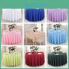 Large Color Plain Tablecloth Solid Round Table Tablecloth Hotel Banquet Wedding Round Table Tablecloth