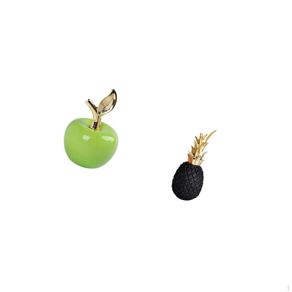 Ceramic Figurine Fruit Sculpture And Pineapple Statue Desktop Ornaments for Home Decoration Study