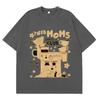 Tired Moms Coffee Club Funny Retro Coffee Lover Graphic Tshirt Unisex Unisex Fashion Tshirt Summer Cotton Hiphop Loose Tshirts