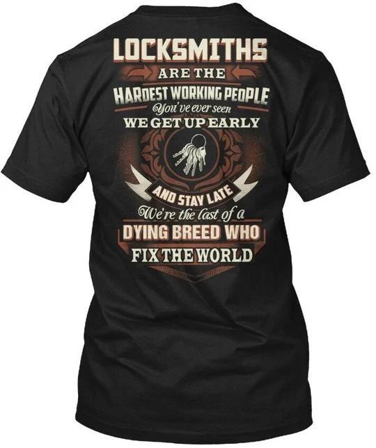 Proud Locksmith - Locksmiths Are The T shirt Made in the USA Size S to 5XL M