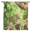 Tropical Rainforest Cheetah Jungle Leopard Green Sheer Curtains for Living Room Bedroom Decor Window Voile Tulle Curtain Drapes