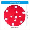 Nonwoven Mushroom Cap Lace Trim Headgear For Halloween Costume Cosplay Event And Theme Party Gathering Photography