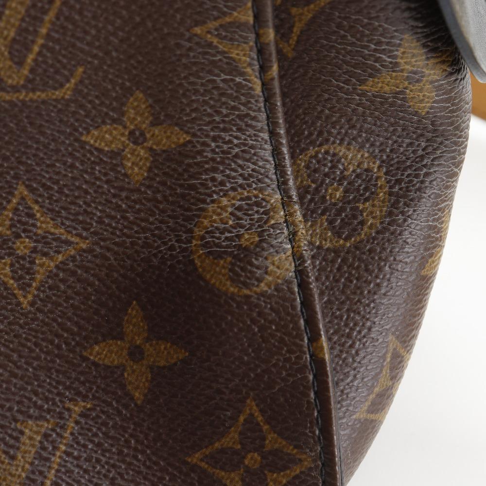 LOUIS VUITTON Tuileries Tote Handbag M41456 2WAYShoulder Brown Monogram canvas Women Used