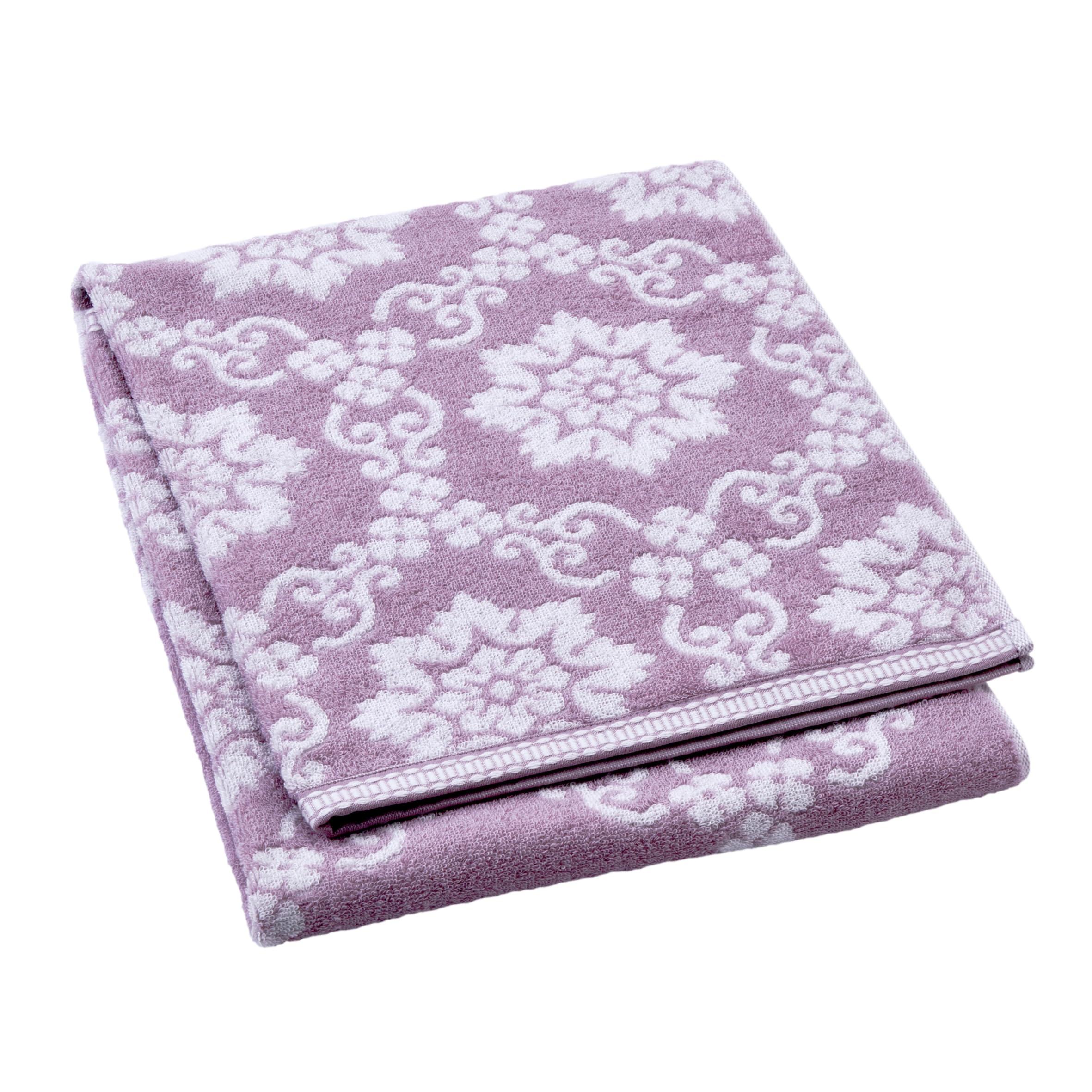 

nishikawa Imabari Bath Towel 60X120cm Washable Cotton Fluffy Soft Made in Japan Lavender TT14253003 [Nishikawa] 100% лавандовый