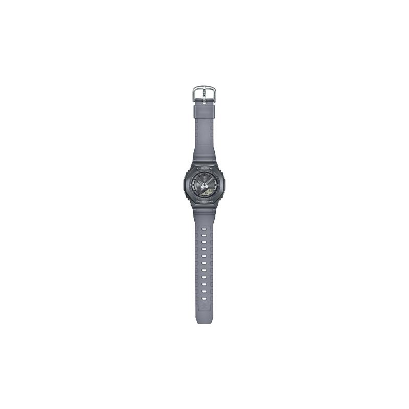 Casio Metal Hachioji Waterproof and Shockproof Sports Watch Quartz Movement Resin Strap Japanese and Korean Watch Women's Watch Gray GM-S2100MF-1APR