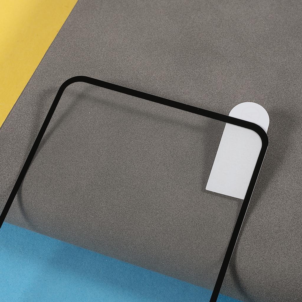 Complete Covering Full Glue Silk Printing HD Clear Tempered Glass Screen Protector for Realme 8i/Narzo 50 4G