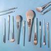 14PCS High Quality Fluffy Soft Large Powder Brush Powder Blusher Brush Repair Brush Multi-Function Beginner Makeup Brush Tool