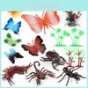 Realistic Pvc Animal Model Toy Set Featuring Insects Dinosaurs Forest And Marine Life Collection
