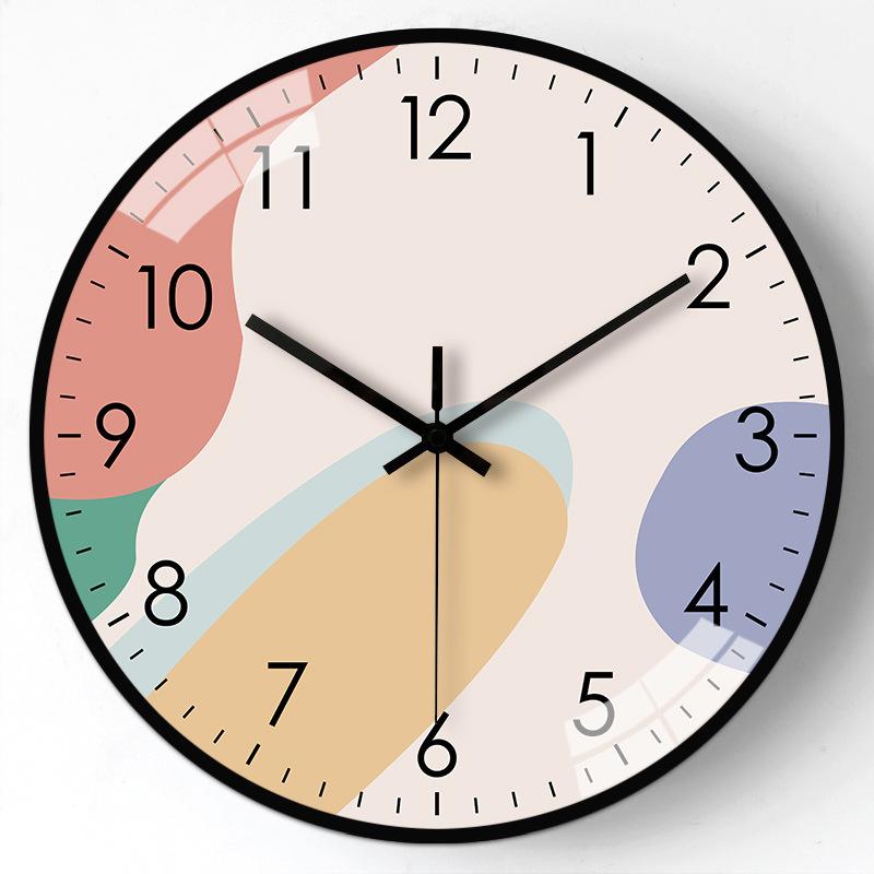 10-Inch 25Cm Creative Modern Wall Clock Home Living Room Bedroom Clock Mute Wall Quartz Clock Premium Durable Quality