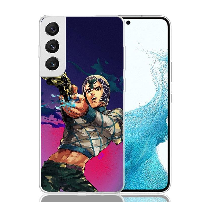 JoJo Adventure Guido Mista Phone Case For Samsung Galaxy S26 S25 Edge S24 S23 FE S22 Ultra S21 Plus S20 + Fundas Cover Coque Gal